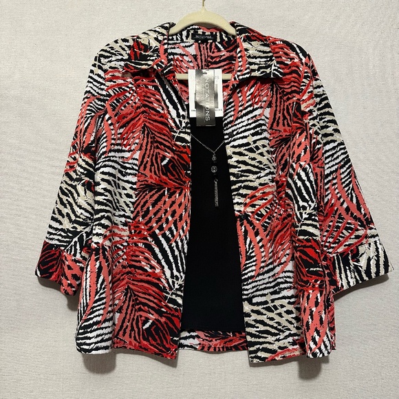 NWT Notations blouse - size large - Picture 1 of 8